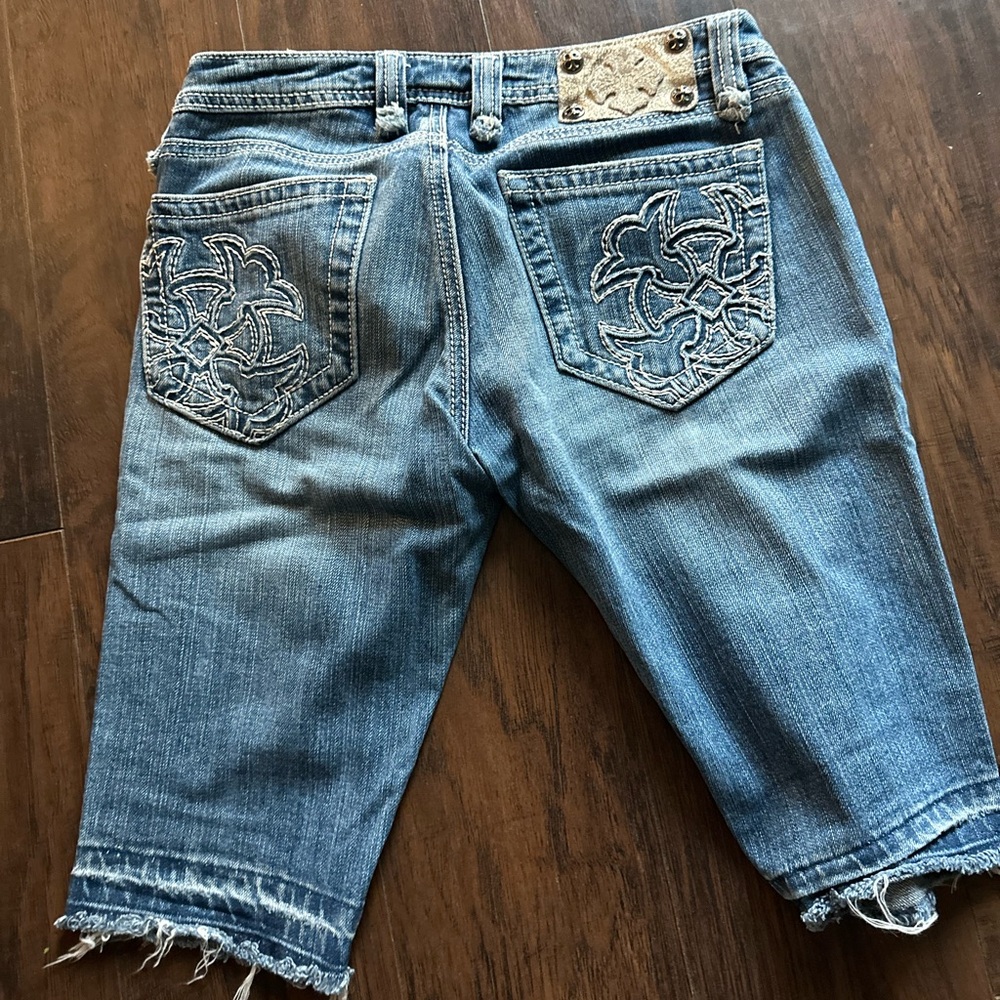 27” Miss Me Bermuda Shorts
